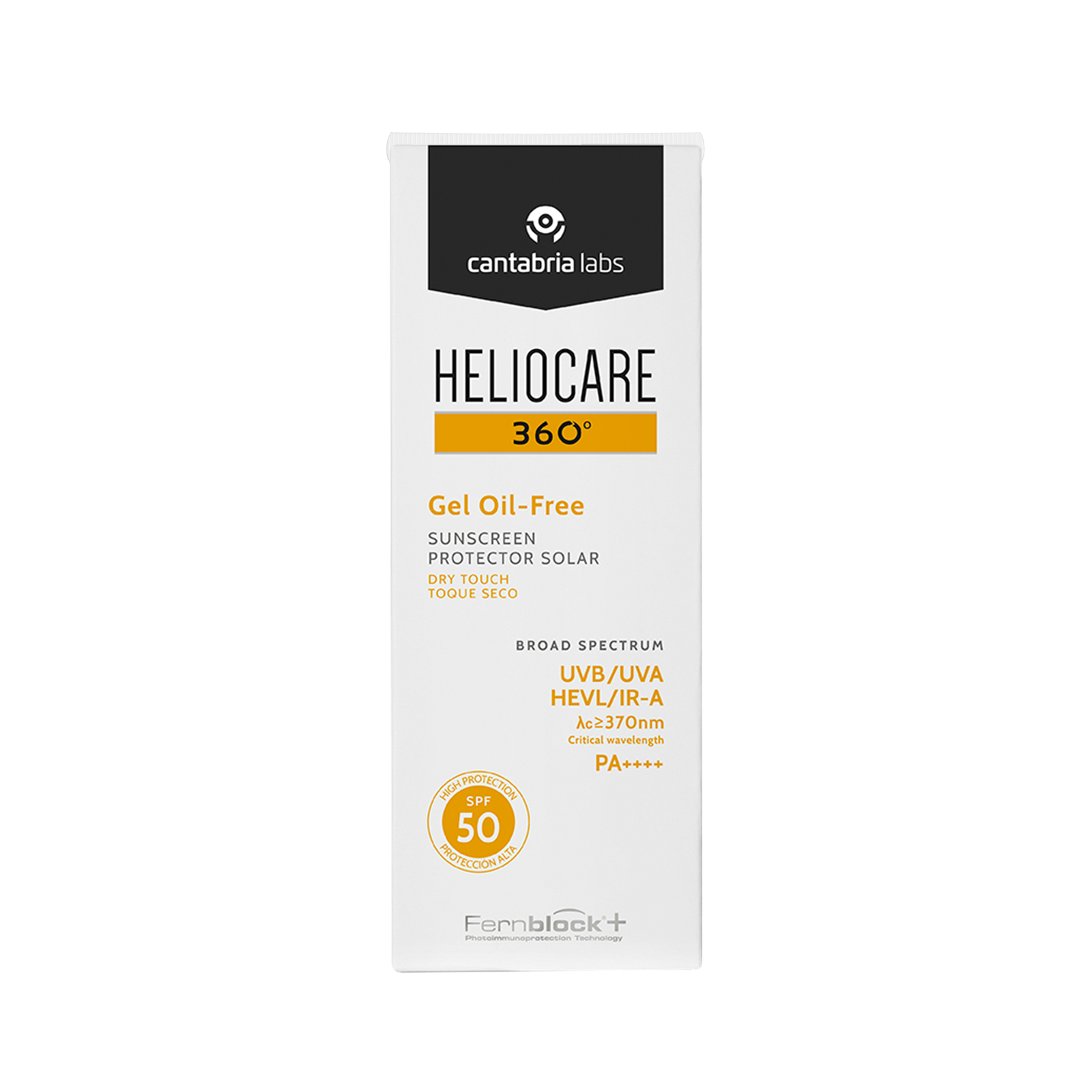 Dependent alien Cow Heliocare 360º Gel Oil-free SPF 50 | HELIOCARE – Fernblock Technology  Sunscreen