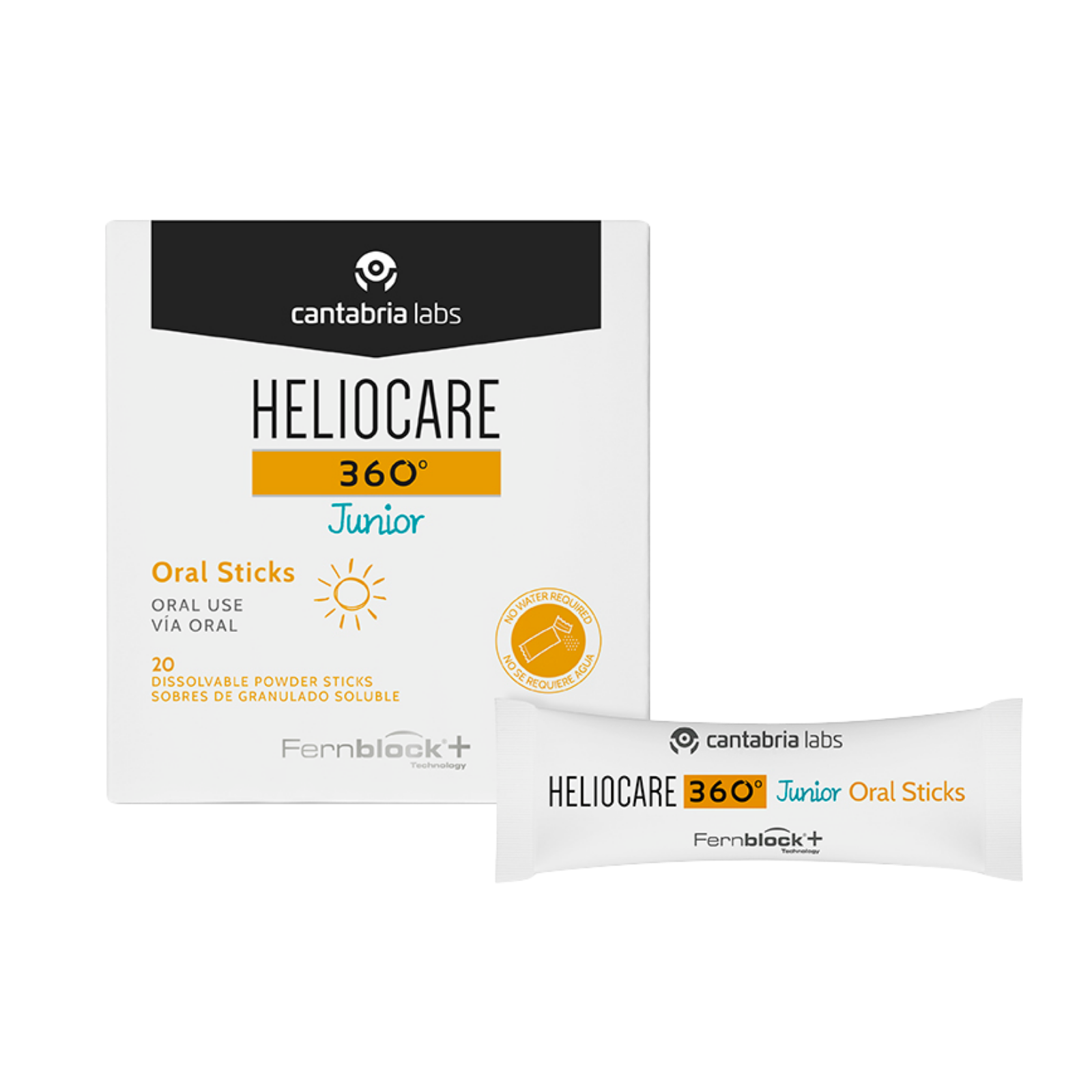 Heliocare 360º Junior Oral Sticks